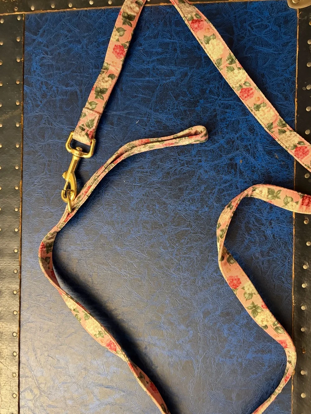 Floral dog leash